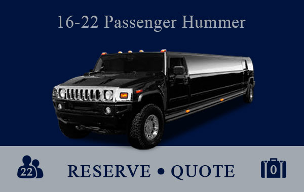 16-22 Passenger Hummer Limo